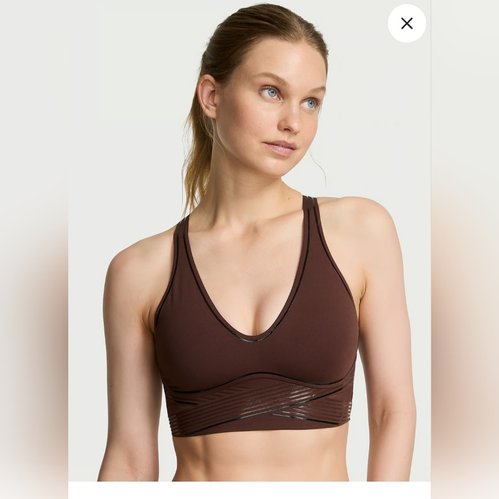 Victoria's Secret Dark Brown Sports Bra